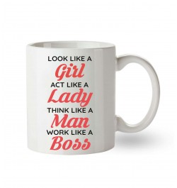 Puodelis "Girl Boss"