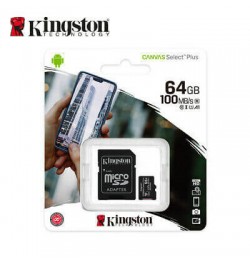 Atminties kortelė Kingston Canvas MicroSDXC 64GB