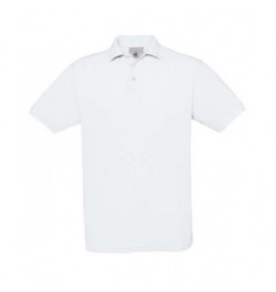 Marškinėliai B&C Safran Polo L balti