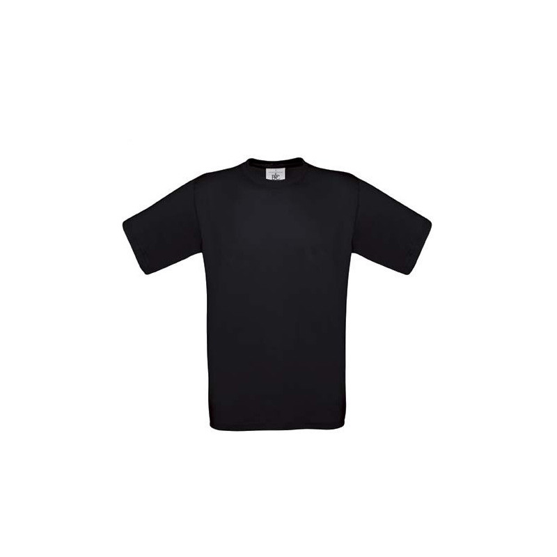 Marškinėliai B&C Exact 150 XL juodi