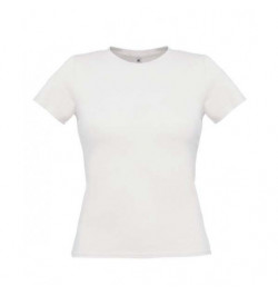 Marškinėliai B&C Women Exact 190 M balti