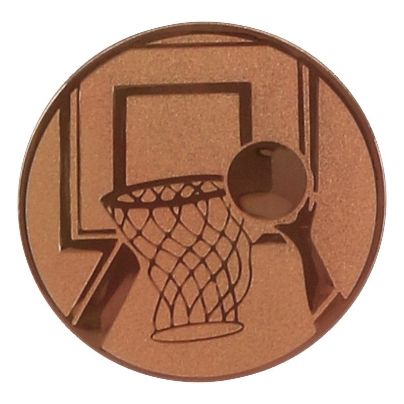 Viduriukas medaliui 25mm krepšinis A8 bronzos sp.